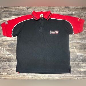Vintage Y2K Dale Earnhardt Polo 3 Winners Circle NASCAR Polo Shirt Medium